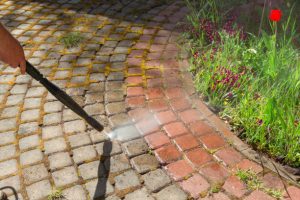 landscape pressure washing